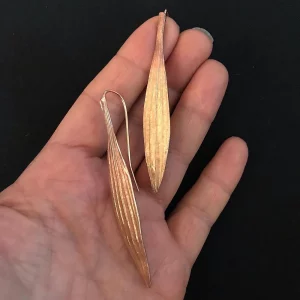 BOUCLES D'OREILLES PLANTAGO LANCEOLATA