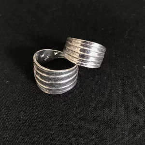 BAGUE PLANTAGO LANCEOLATA AG 925