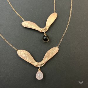 collier Samara & pierre fine facettée