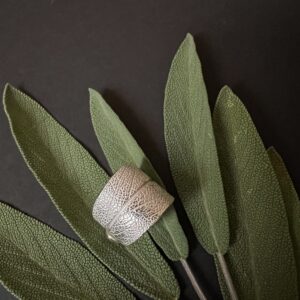 BAGUE SALVIA OFFICINALIS AG 925