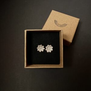 "flora" clous d'oreilles en argent 925