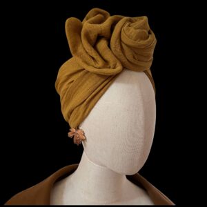 Turbans Herbarium en coton bio - Curry