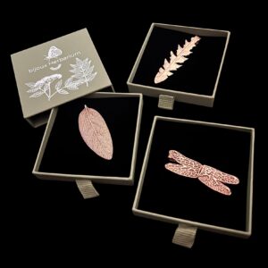 Pince-bijou à turban, cravatte ou revers de manteau - ailes de libellule