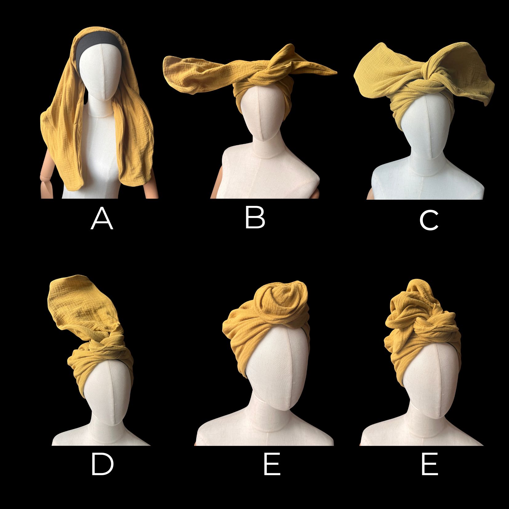 Turbans Herbarium en coton bio – Image 8